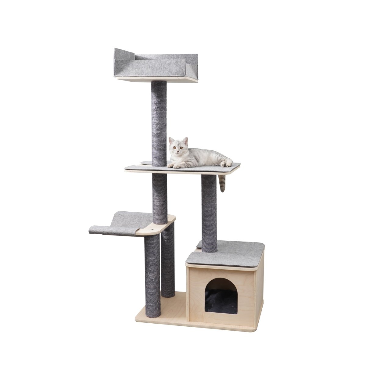 Loki - Plywood Cat Tree - AGILE USA