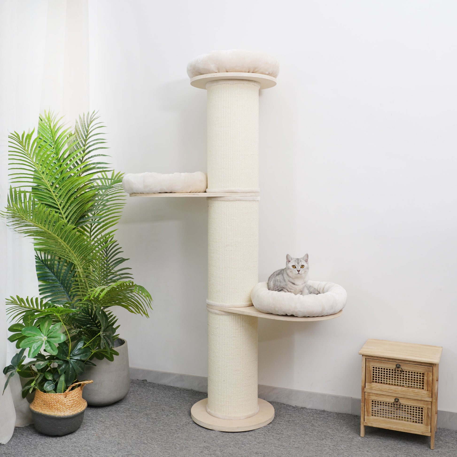 Oliver - Plywood Cat Tree - AGILE USA