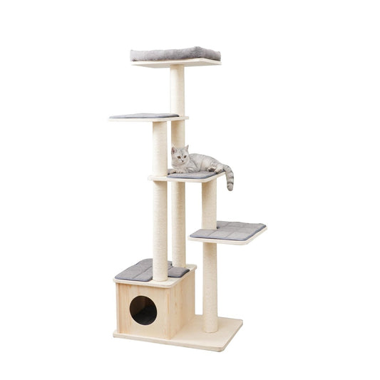 Oscar - Plywood Cat Tree - AGILE USA